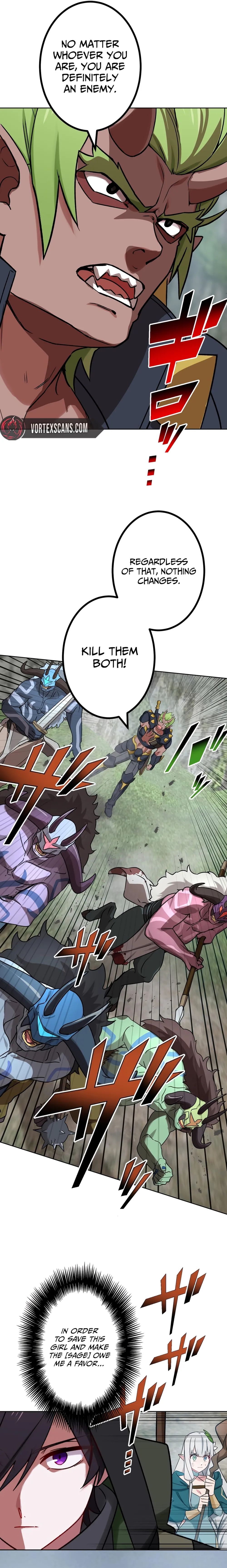 Saikyou Ansatsusha, Class Ten’i de Isekai e chapter 35 page 7