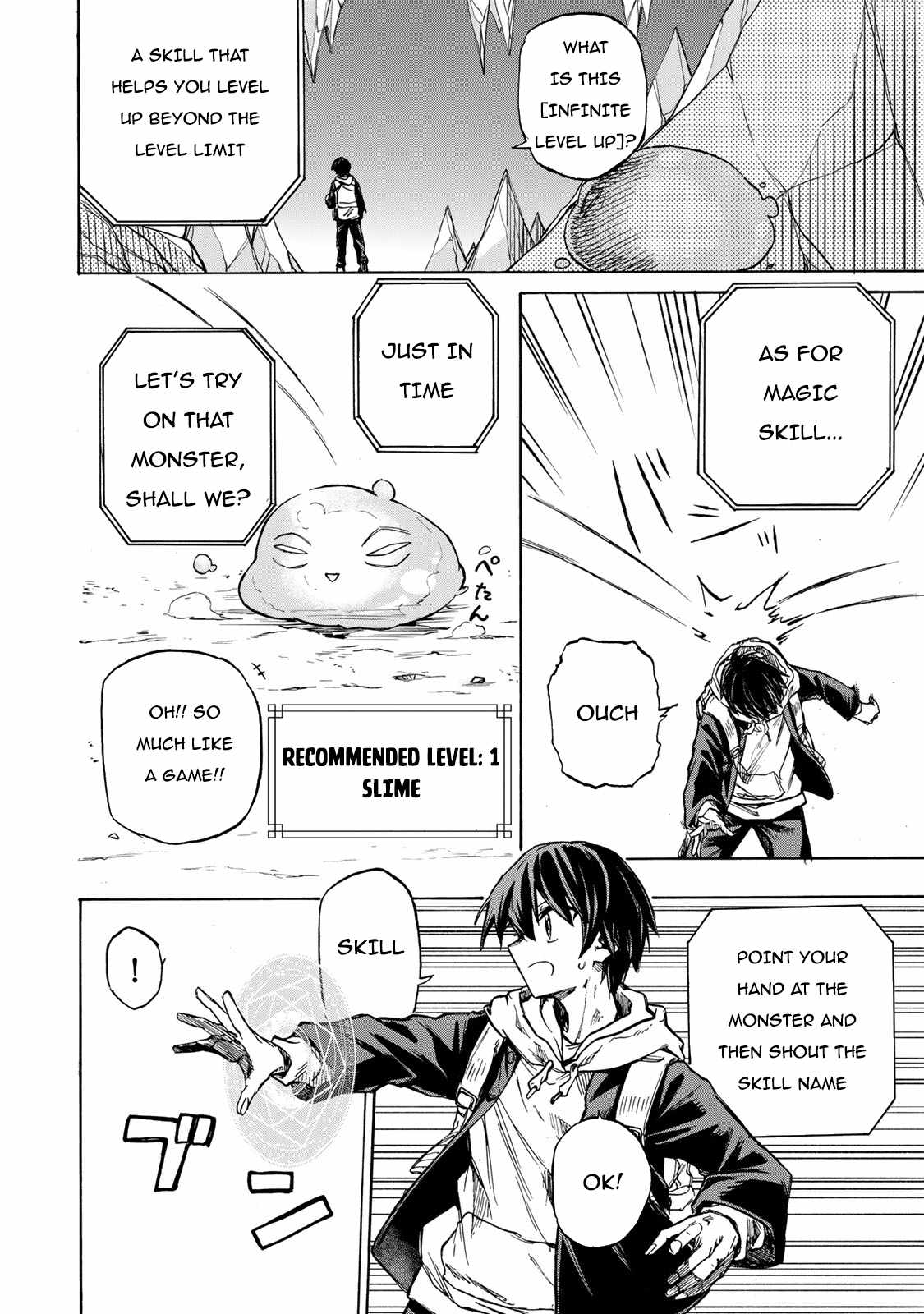 Saikyou de Saisoku no Mugen Level Up chapter 1 page 21