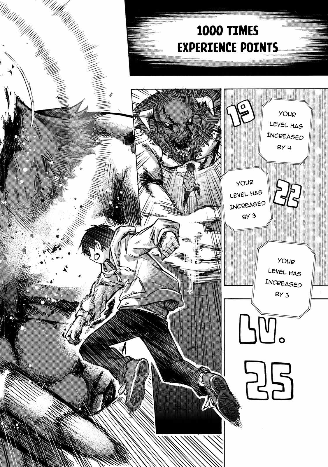 Saikyou de Saisoku no Mugen Level Up chapter 1 page 37