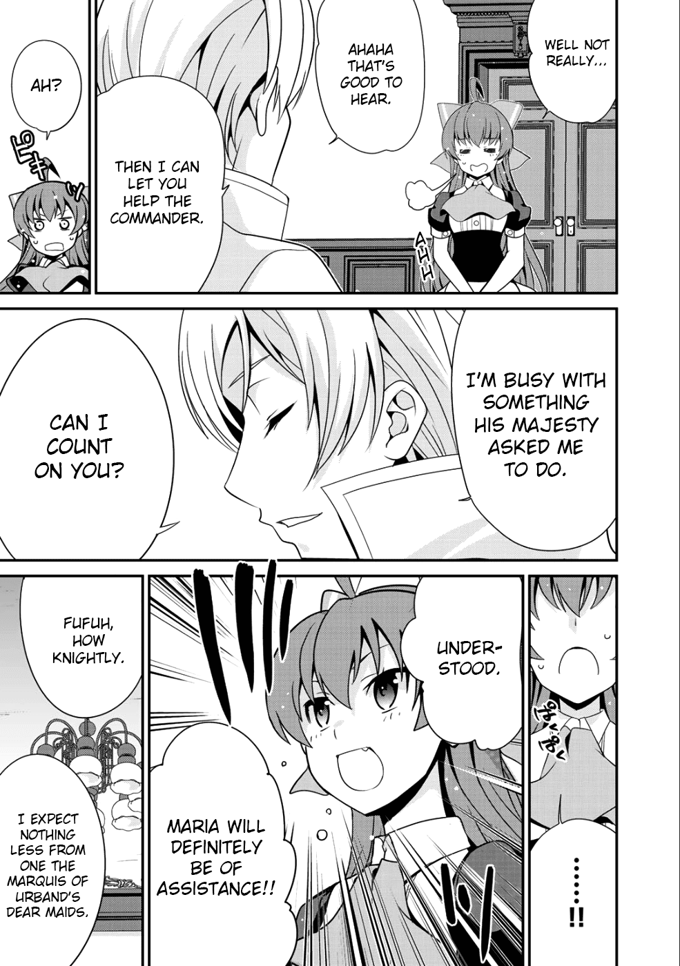 Saikyou no Kurokishi, Sentou Maid ni Tenshoku shimashita chapter 15 page 19