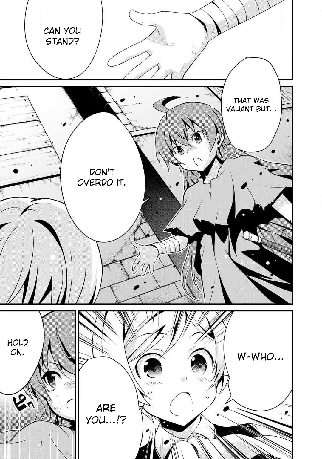 Saikyou no Kurokishi, Sentou Maid ni Tenshoku shimashita chapter 4 page 1