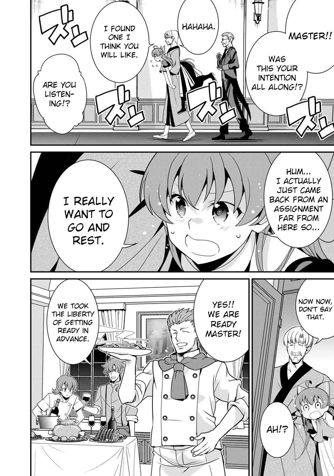 Saikyou no Kurokishi, Sentou Maid ni Tenshoku shimashita chapter 45 page 10