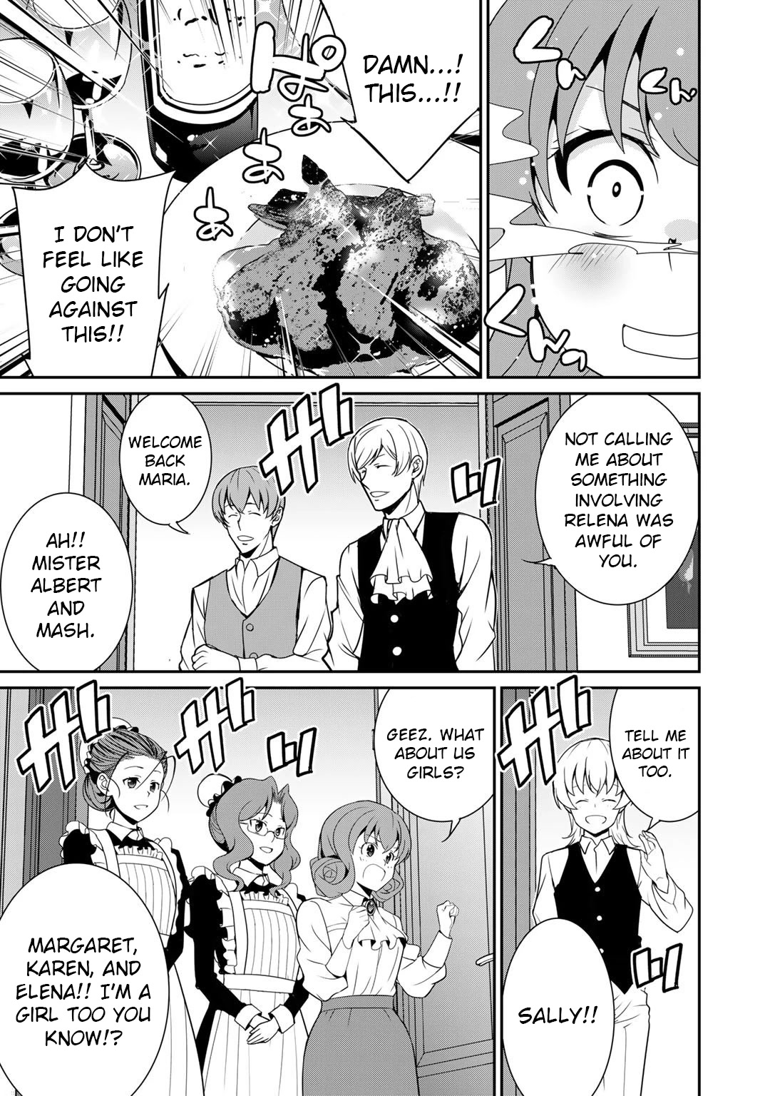 Saikyou no Kurokishi, Sentou Maid ni Tenshoku shimashita chapter 45 page 11