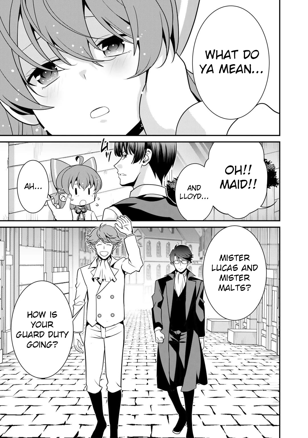 Saikyou no Kurokishi, Sentou Maid ni Tenshoku shimashita chapter 47 page 7