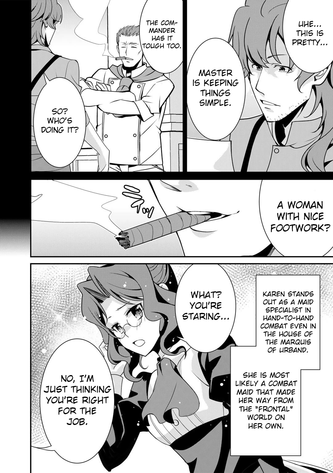 Saikyou no Kurokishi, Sentou Maid ni Tenshoku shimashita chapter 48 page 14