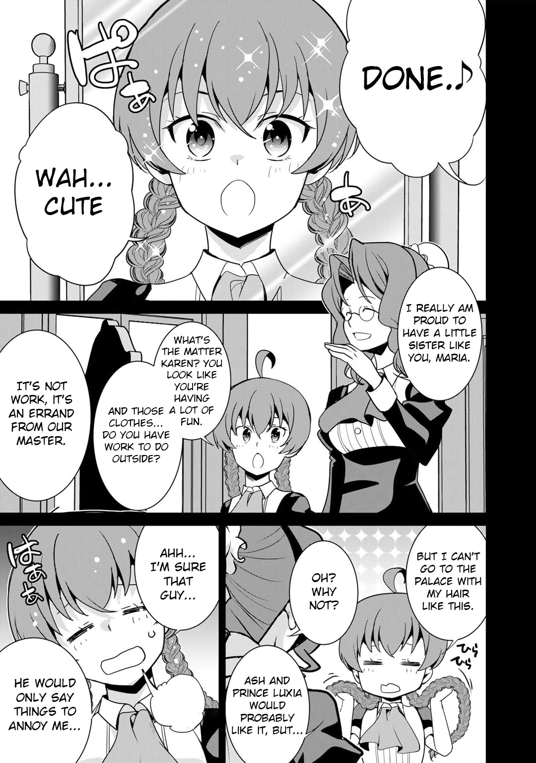 Saikyou no Kurokishi, Sentou Maid ni Tenshoku shimashita chapter 49 page 1