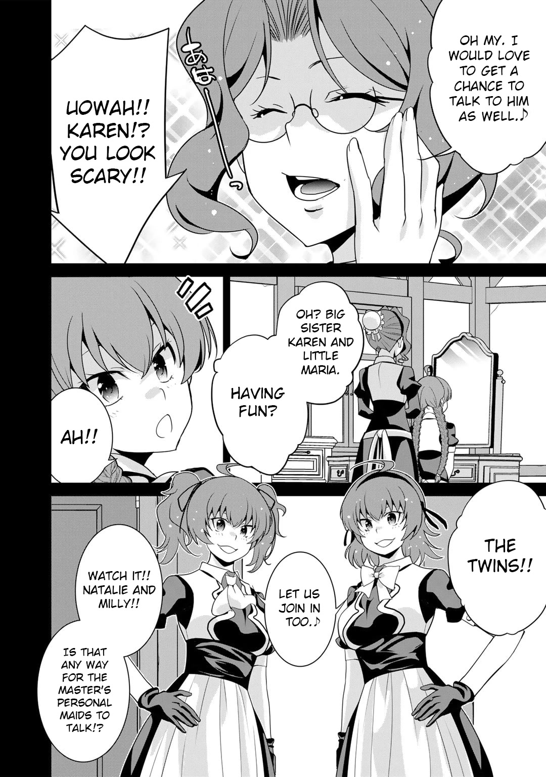 Saikyou no Kurokishi, Sentou Maid ni Tenshoku shimashita chapter 49 page 2