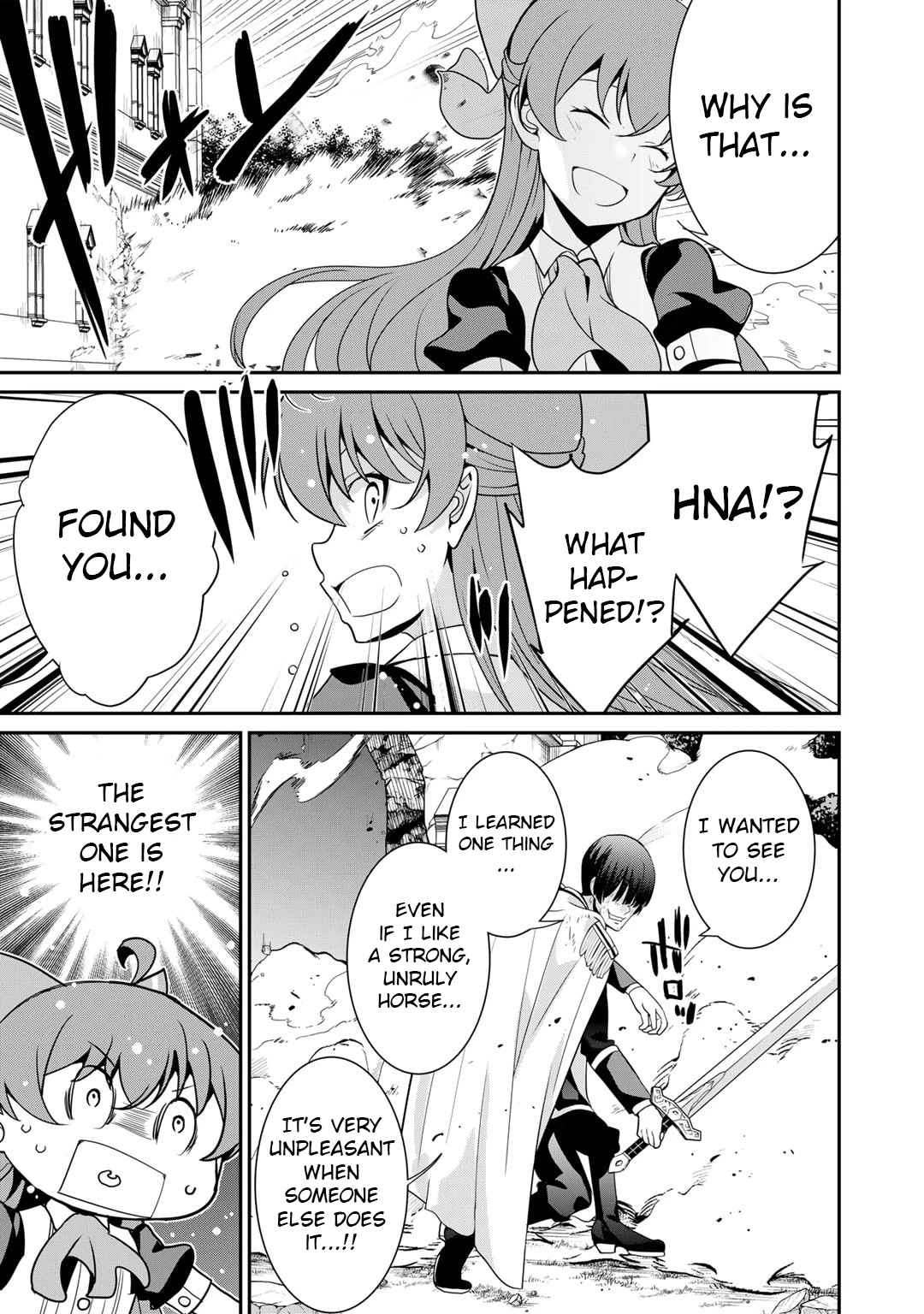 Saikyou no Kurokishi, Sentou Maid ni Tenshoku shimashita chapter 49 page 21