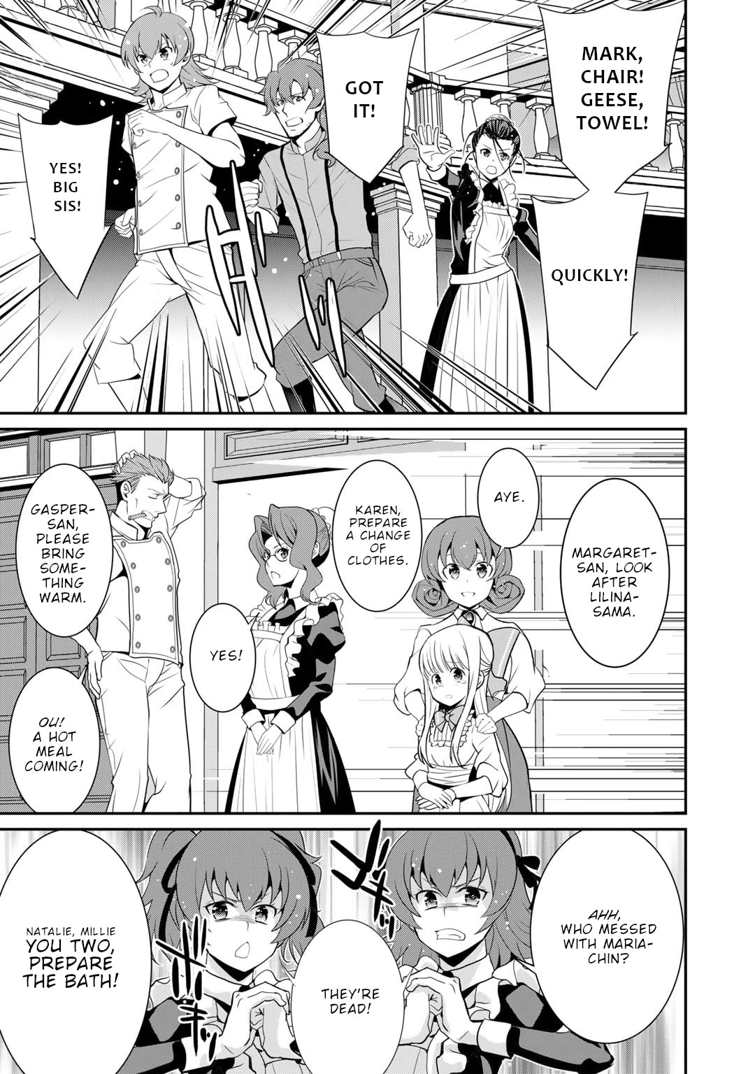 Saikyou no Kurokishi, Sentou Maid ni Tenshoku shimashita chapter 60 page 11