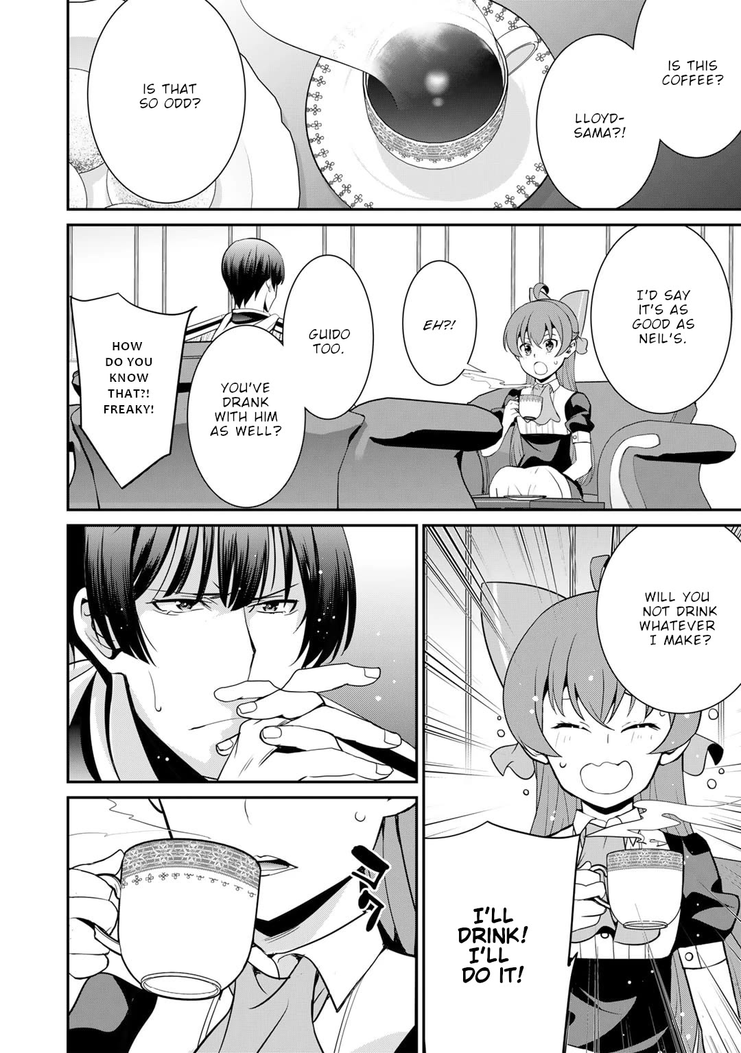 Saikyou no Kurokishi, Sentou Maid ni Tenshoku shimashita chapter 62 page 14