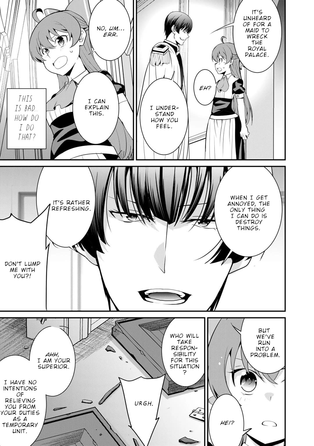 Saikyou no Kurokishi, Sentou Maid ni Tenshoku shimashita chapter 62 page 9