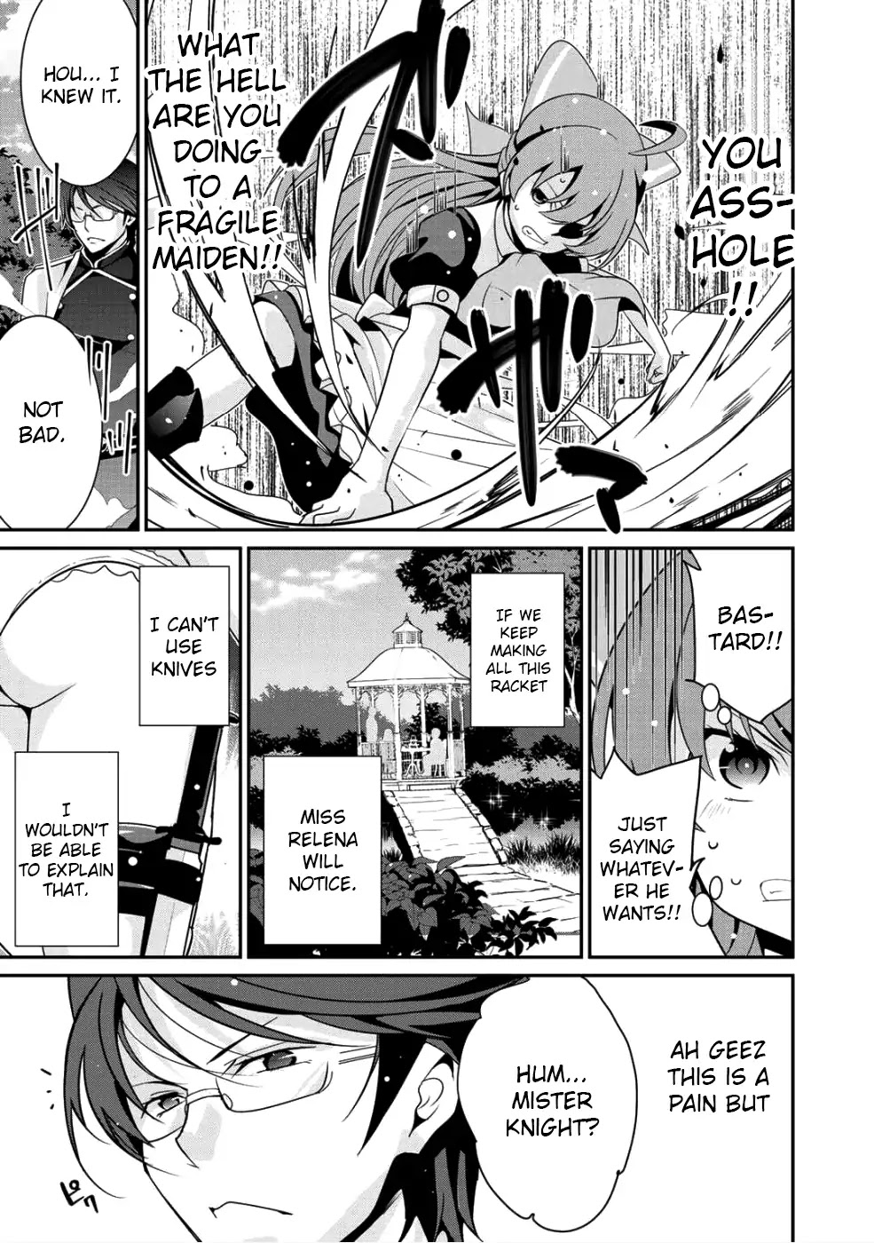 Saikyou no Kurokishi, Sentou Maid ni Tenshoku shimashita chapter 8 page 5