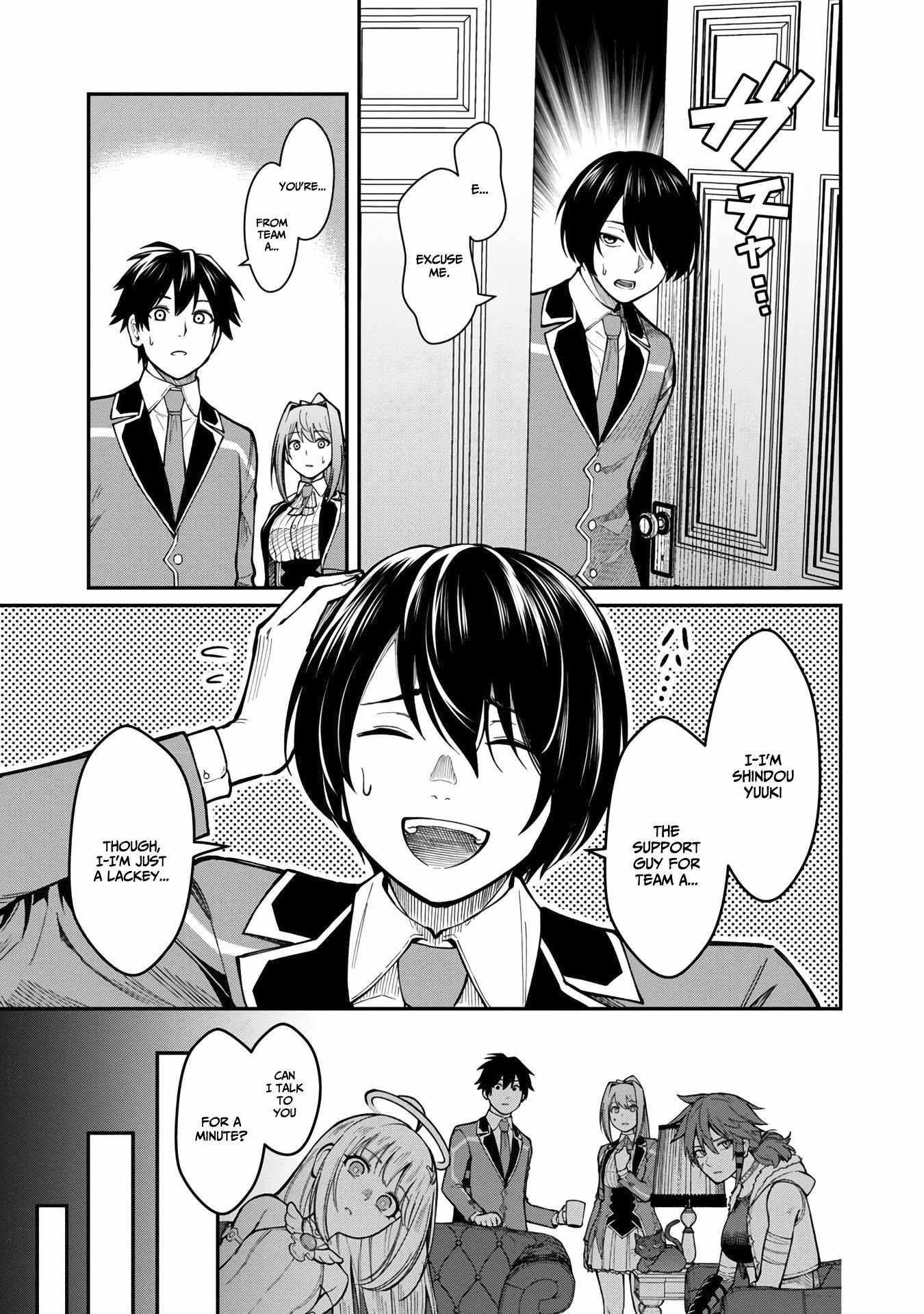 Saikyou no Maou ni Kitaerareta Yuusha Isekai Kikanshatachi no Gakuen de Musou Suru chapter 11 page 12