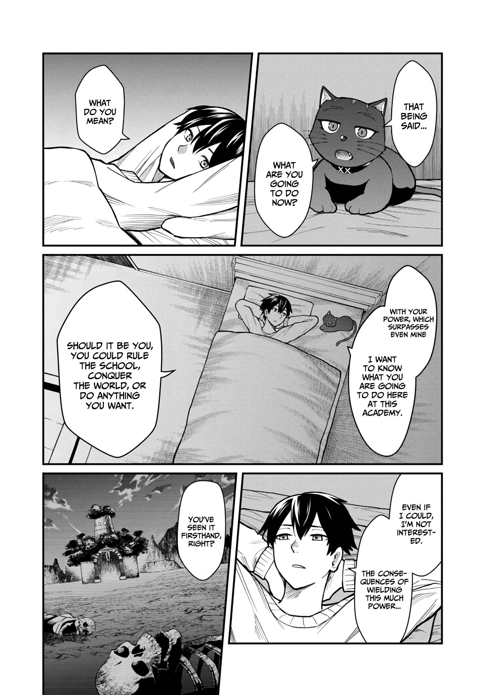 Saikyou no Maou ni Kitaerareta Yuusha Isekai Kikanshatachi no Gakuen de Musou Suru chapter 3 page 36