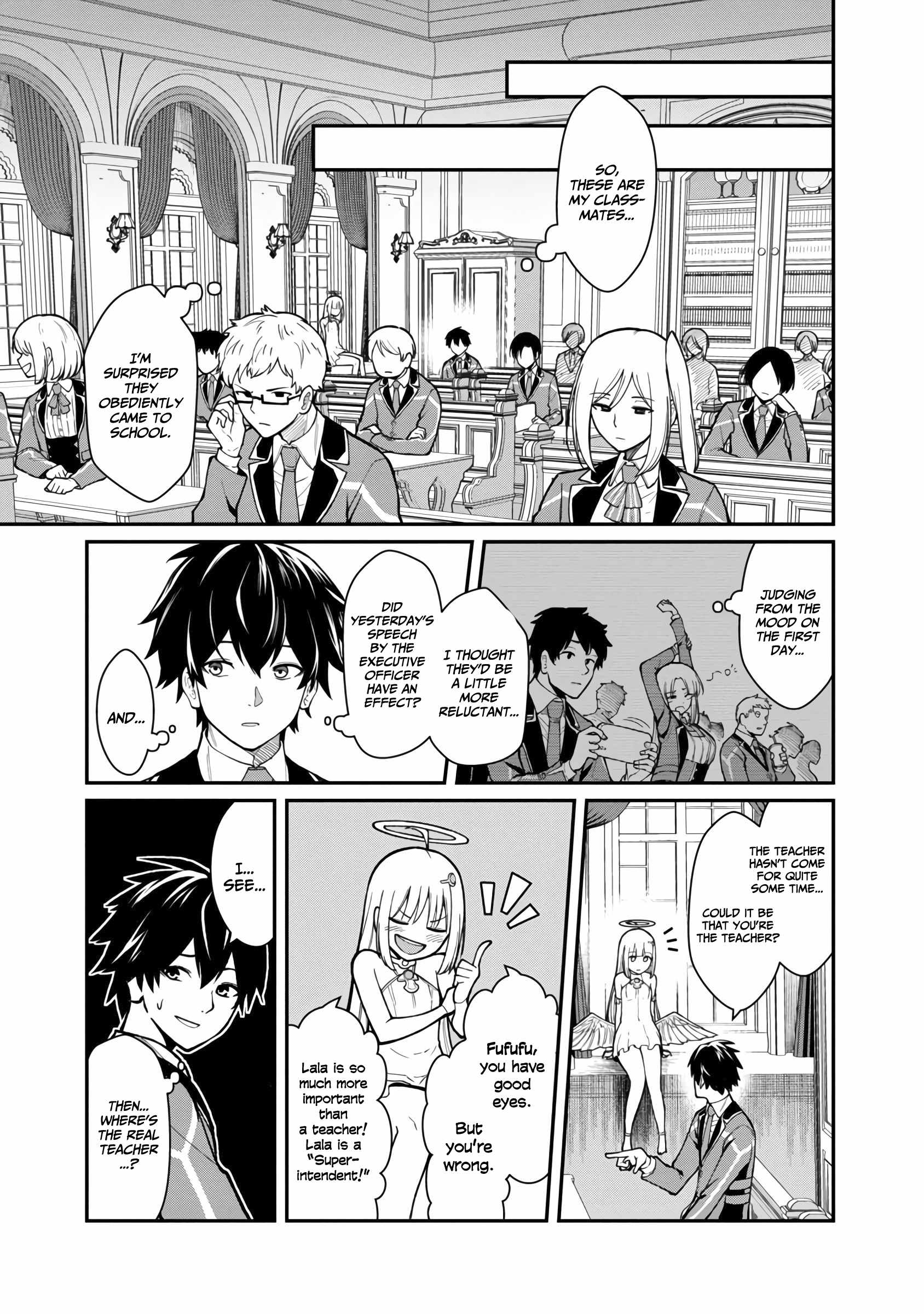 Saikyou no Maou ni Kitaerareta Yuusha Isekai Kikanshatachi no Gakuen de Musou Suru chapter 4 page 16