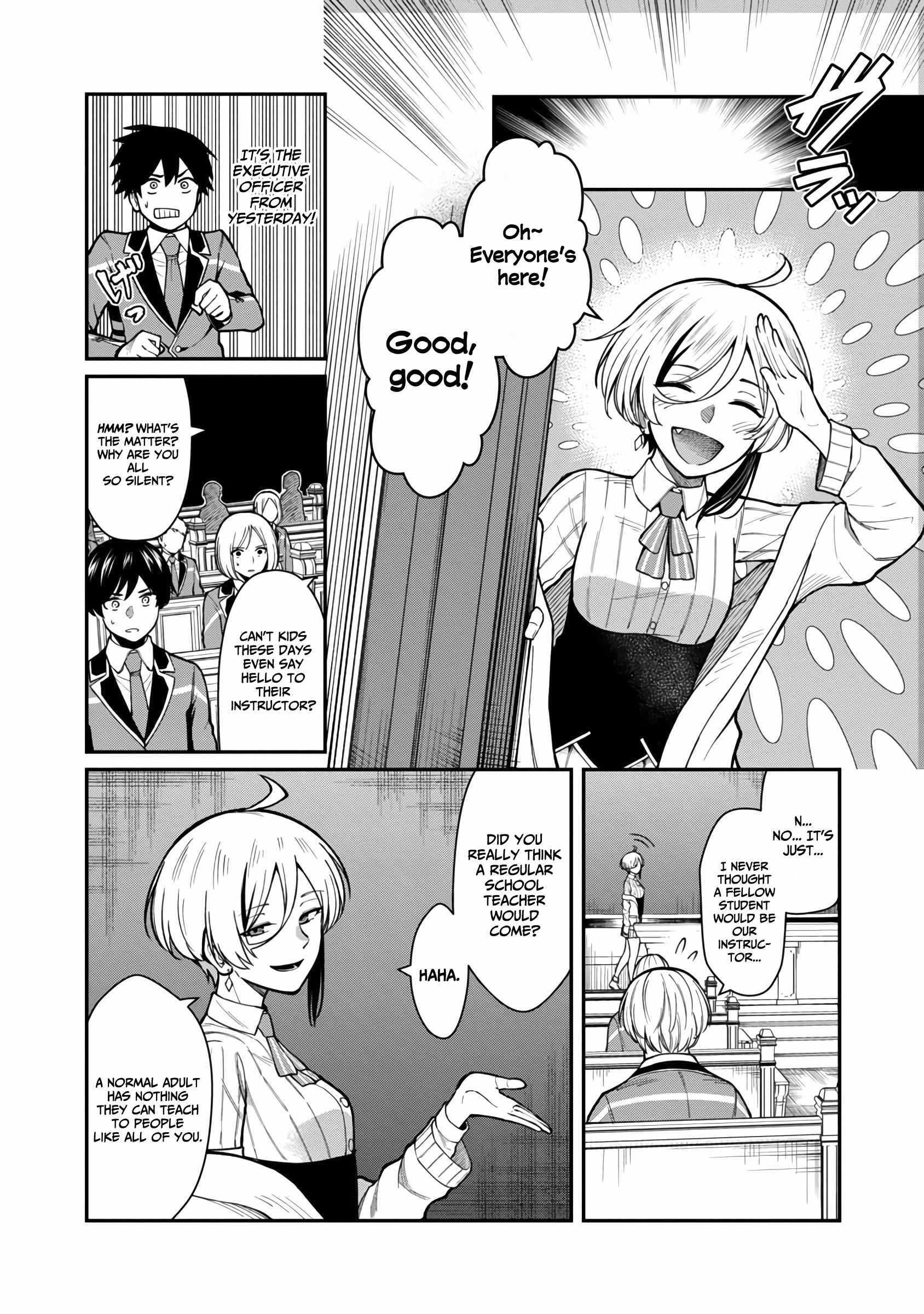 Saikyou no Maou ni Kitaerareta Yuusha Isekai Kikanshatachi no Gakuen de Musou Suru chapter 4 page 17