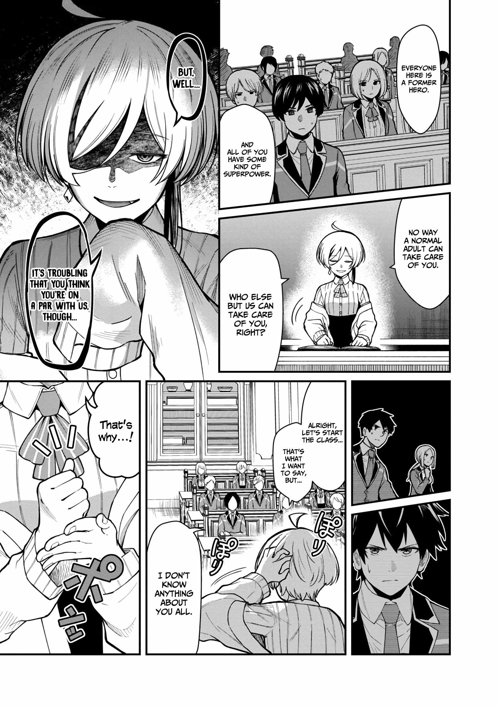 Saikyou no Maou ni Kitaerareta Yuusha Isekai Kikanshatachi no Gakuen de Musou Suru chapter 4 page 18