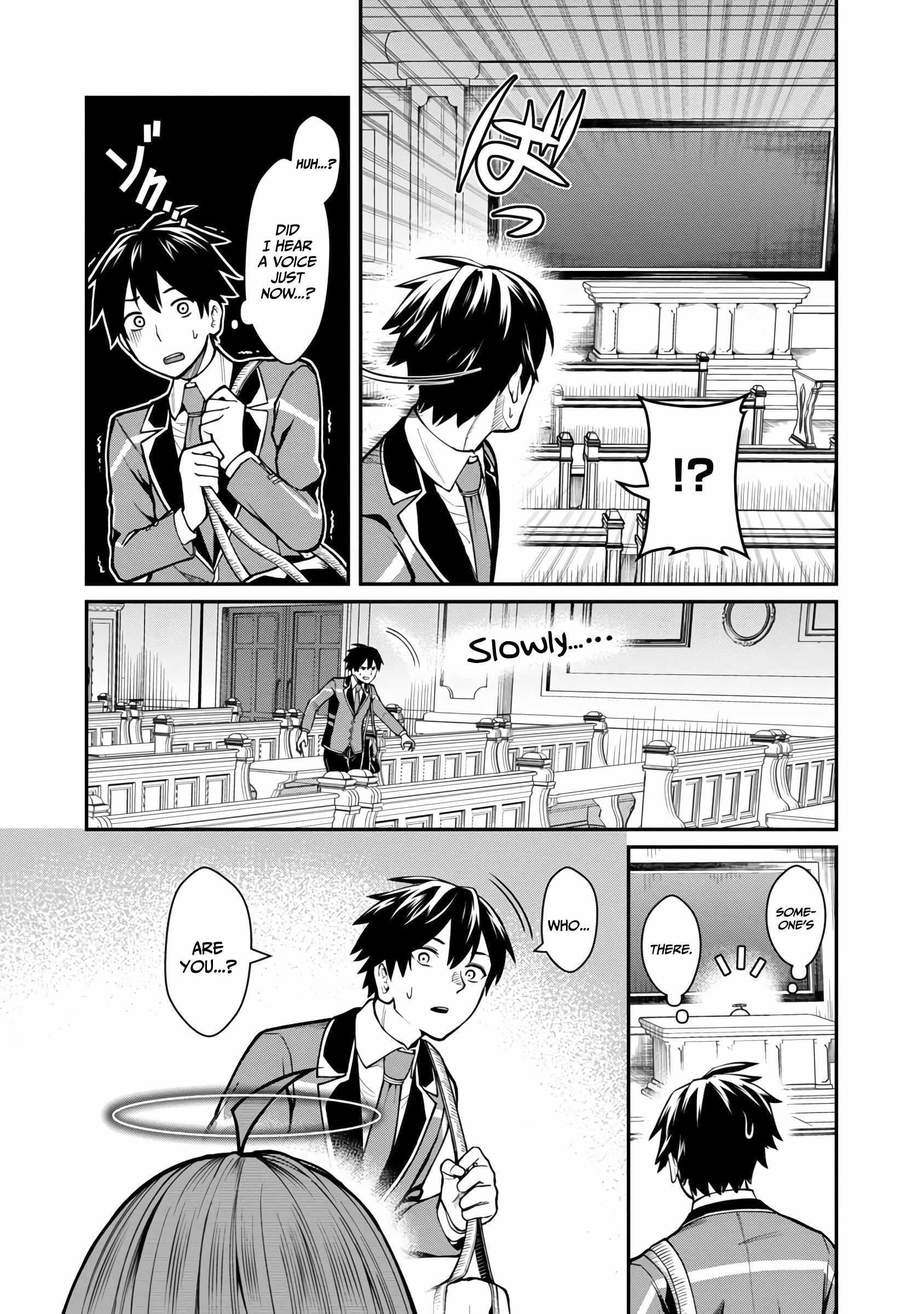 Saikyou no Maou ni Kitaerareta Yuusha Isekai Kikanshatachi no Gakuen de Musou Suru chapter 4 page 8