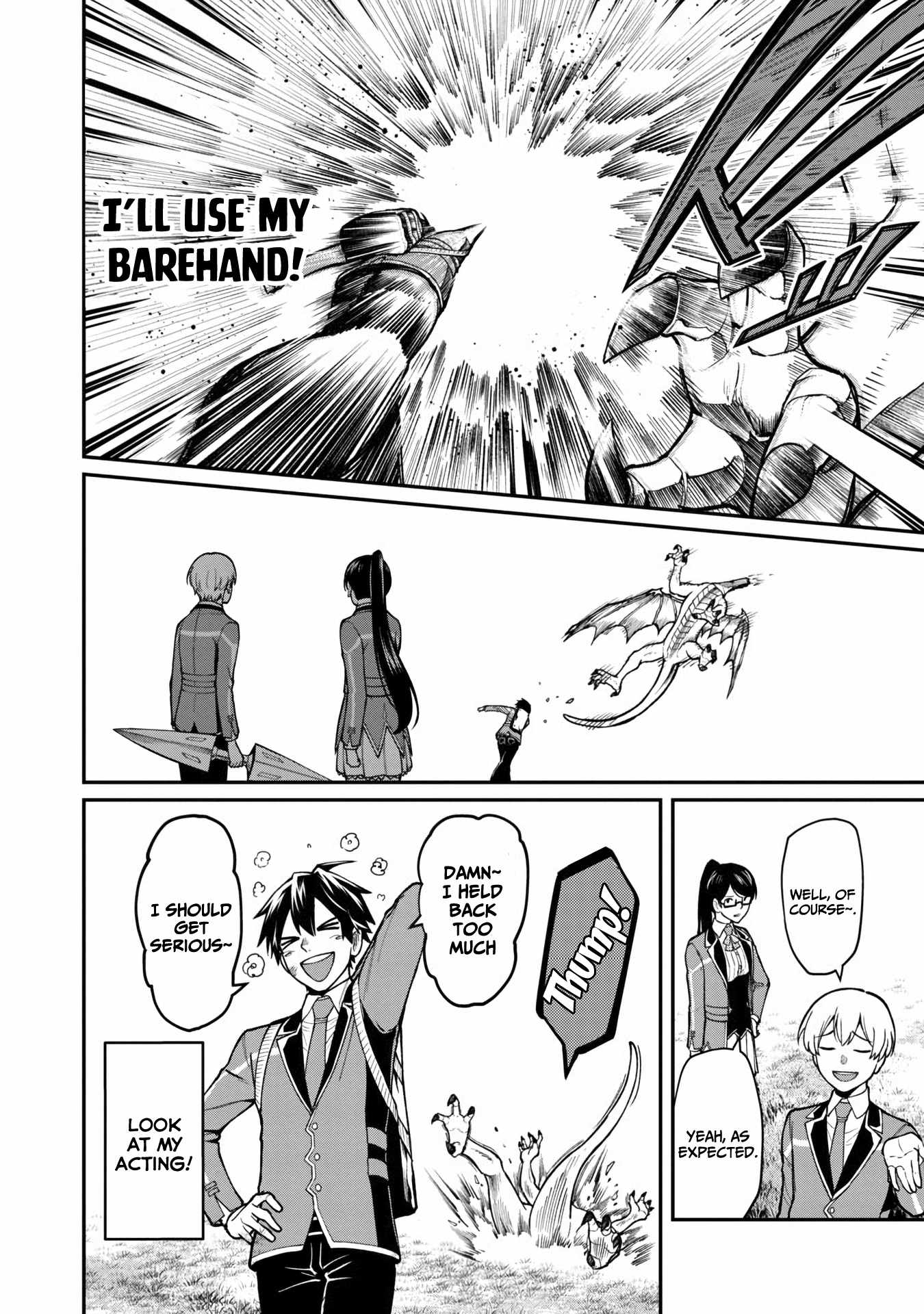 Saikyou no Maou ni Kitaerareta Yuusha Isekai Kikanshatachi no Gakuen de Musou Suru chapter 5 page 10