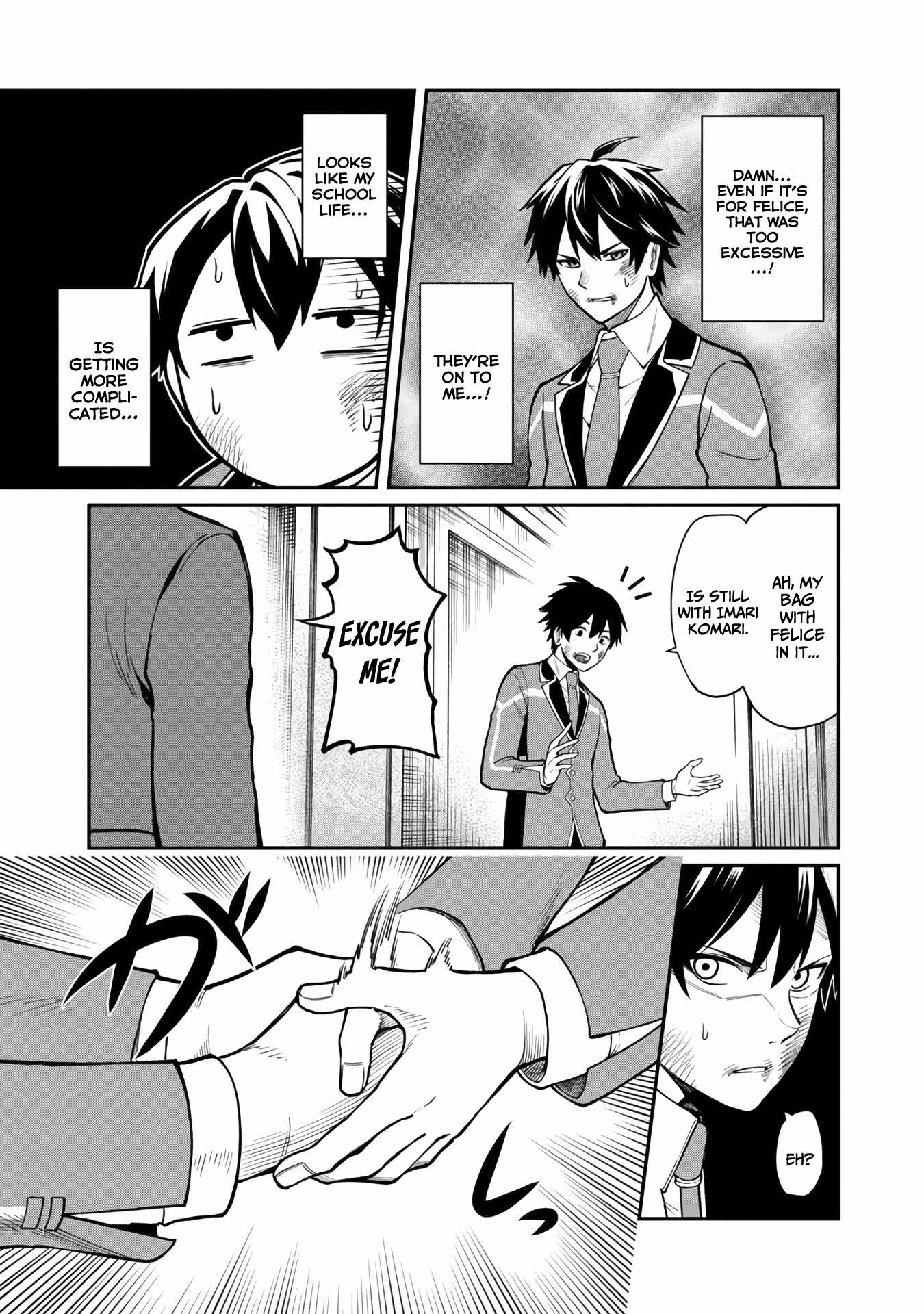 Saikyou no Maou ni Kitaerareta Yuusha Isekai Kikanshatachi no Gakuen de Musou Suru chapter 6 page 28