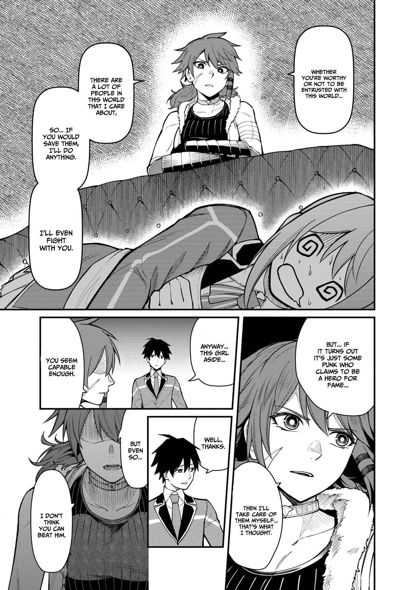 Saikyou no Maou ni Kitaerareta Yuusha Isekai Kikanshatachi no Gakuen de Musou Suru chapter 9 page 10
