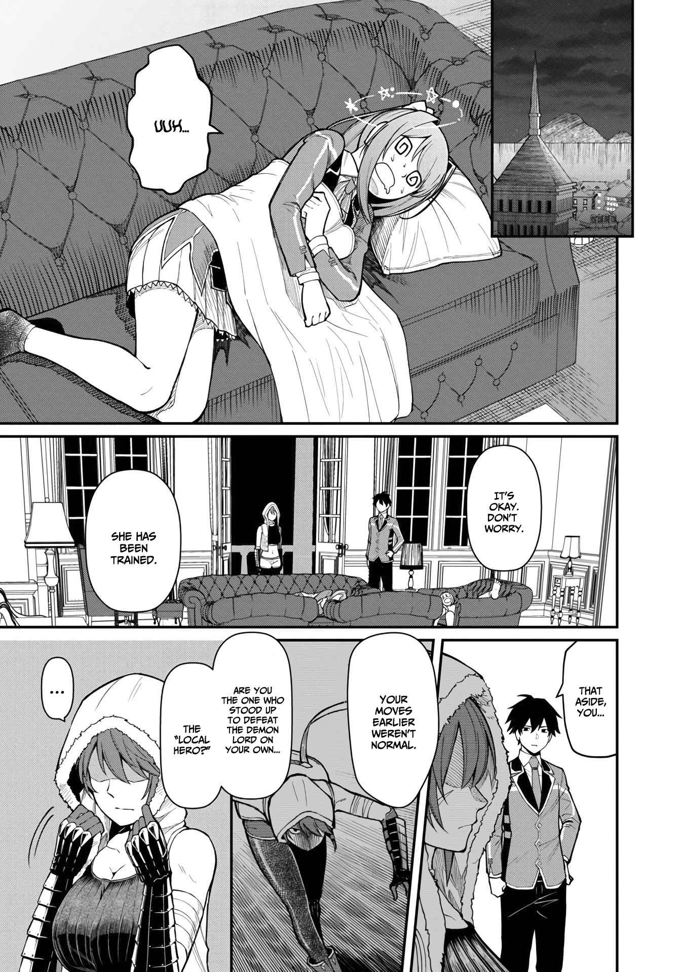 Saikyou no Maou ni Kitaerareta Yuusha Isekai Kikanshatachi no Gakuen de Musou Suru chapter 9 page 8