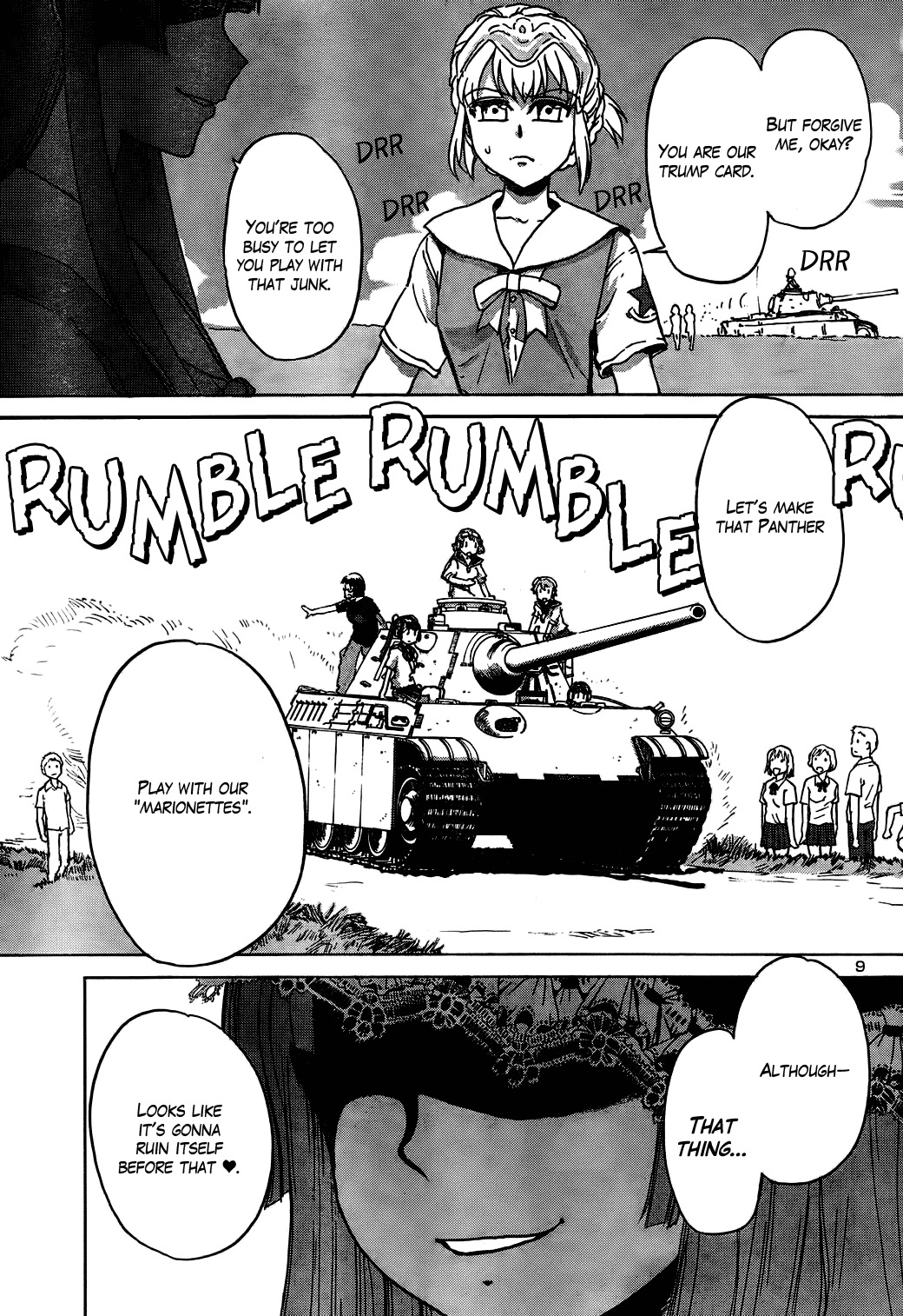 Sailor Fuku to Juusensha chapter 10 page 8