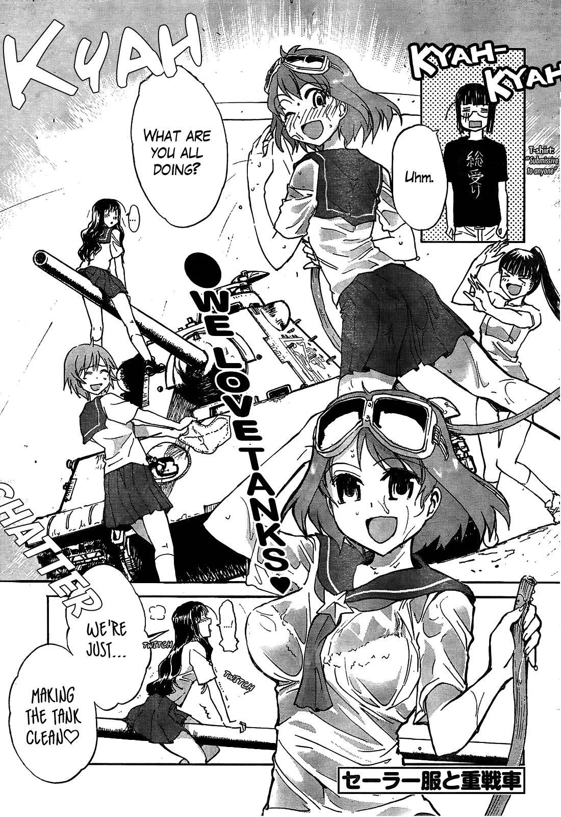 Sailor Fuku to Juusensha chapter 14 page 1