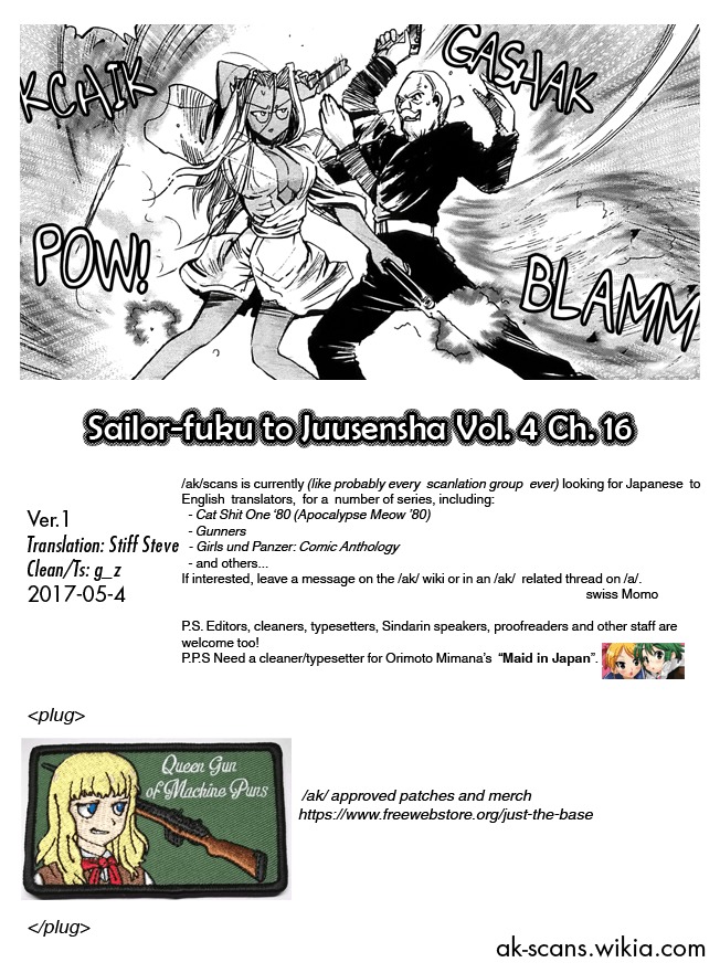 Sailor Fuku to Juusensha chapter 16 page 43