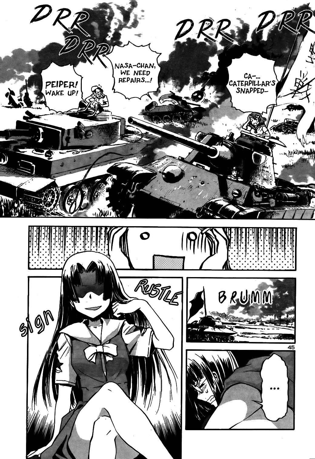 Sailor Fuku to Juusensha chapter 17 page 46