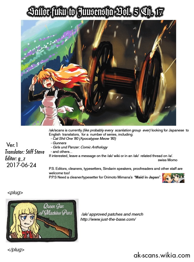 Sailor Fuku to Juusensha chapter 17 page 48