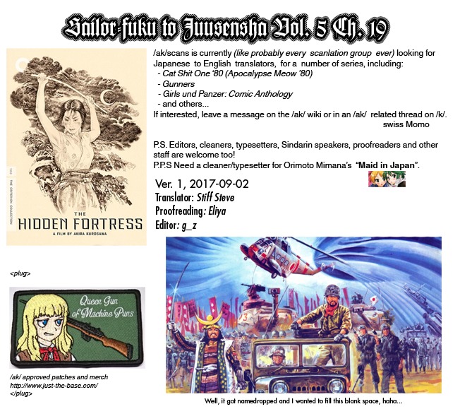 Sailor Fuku to Juusensha chapter 19 page 37