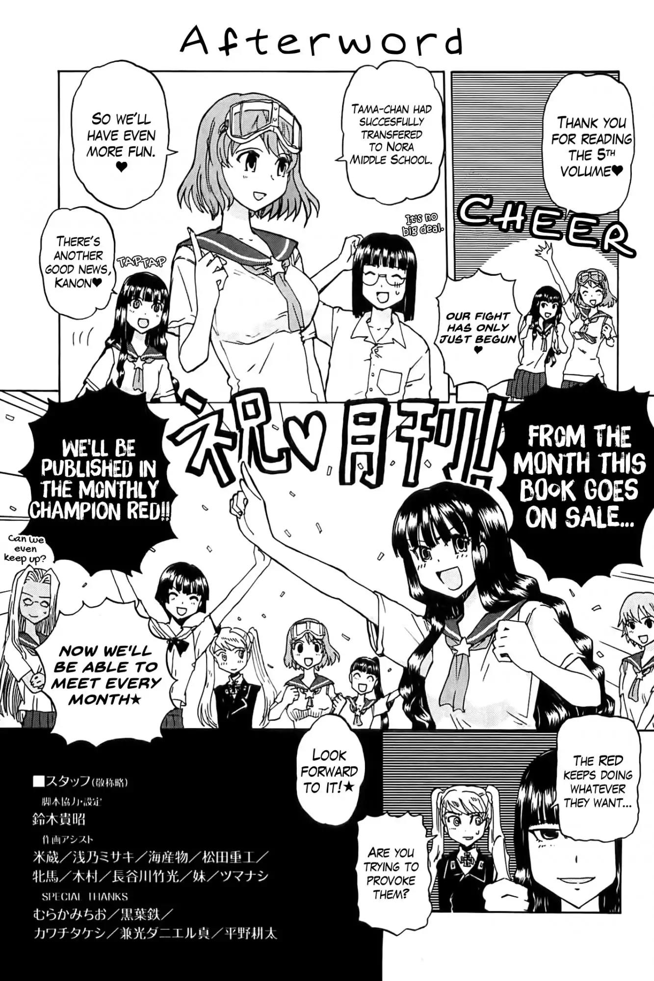 Sailor Fuku to Juusensha chapter 20.5 page 28