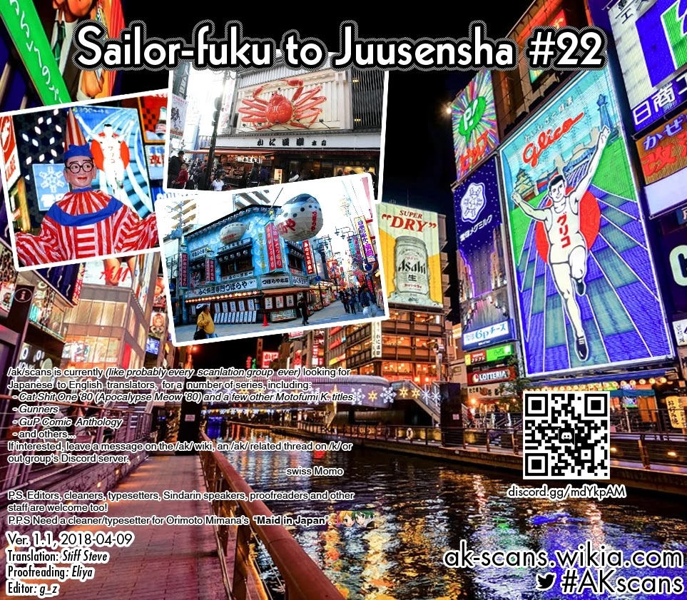Sailor Fuku to Juusensha chapter 22 page 31