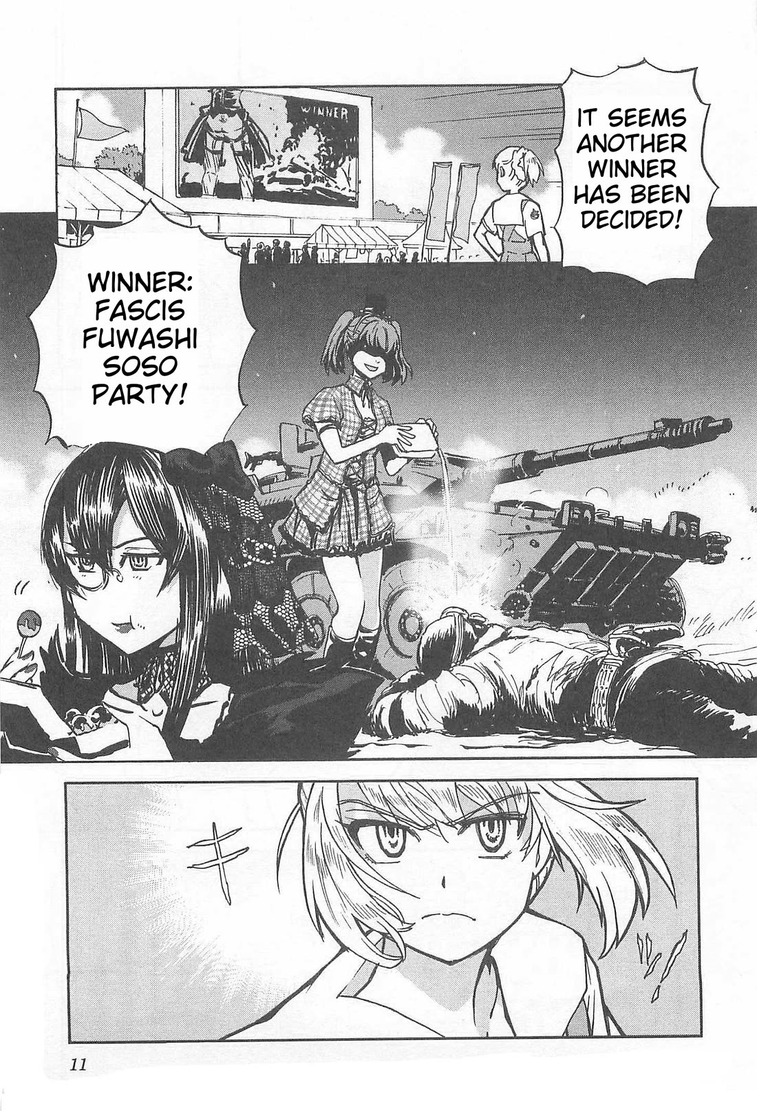 Sailor Fuku to Juusensha chapter 33 page 18