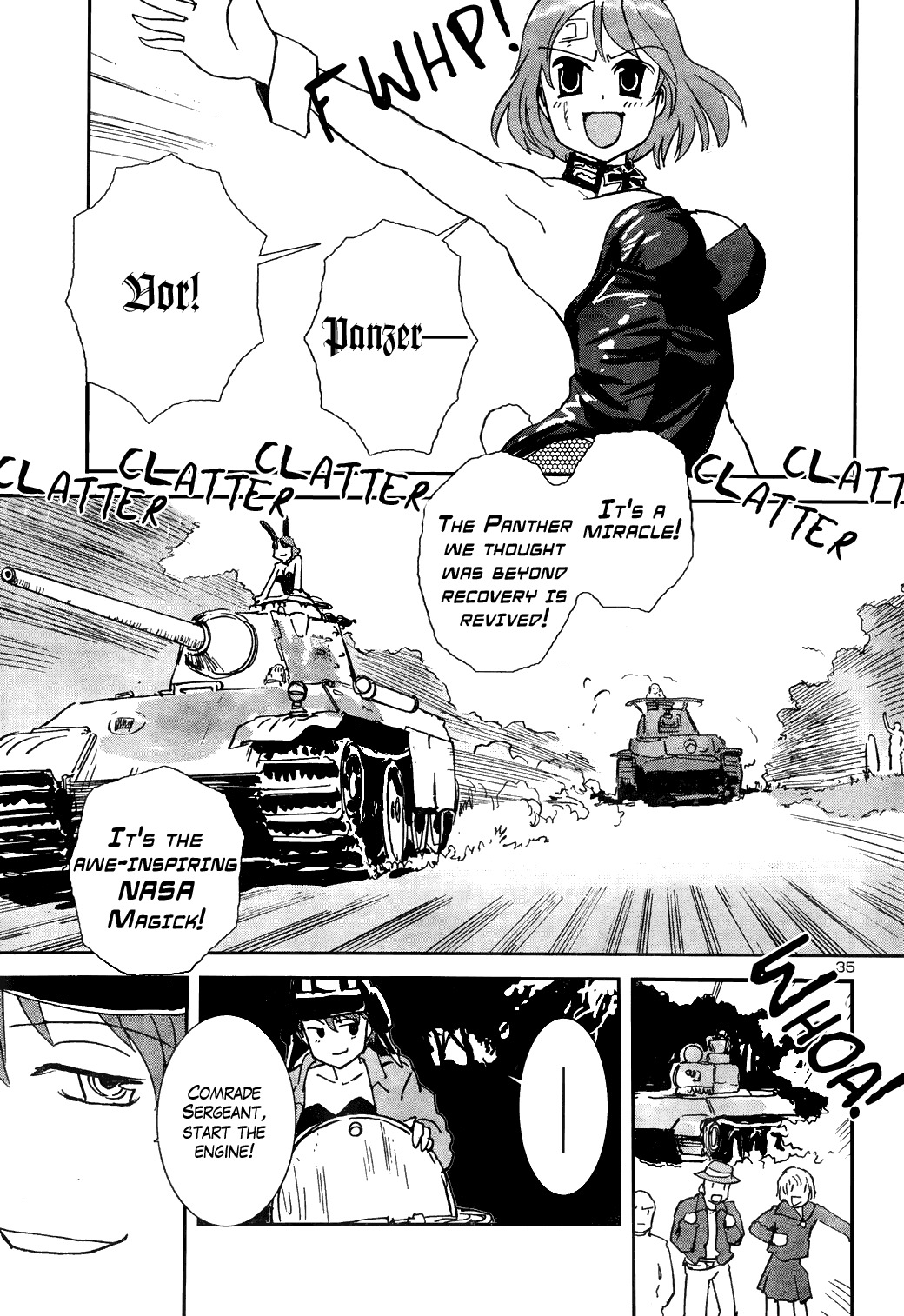 Sailor Fuku to Juusensha chapter 7 page 34