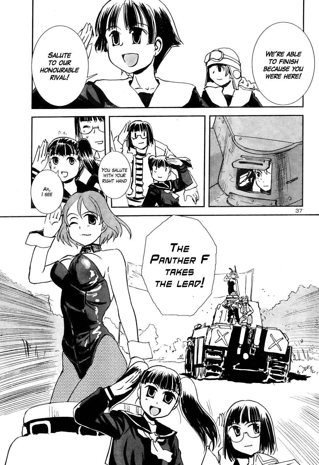 Sailor Fuku to Juusensha chapter 7 page 36