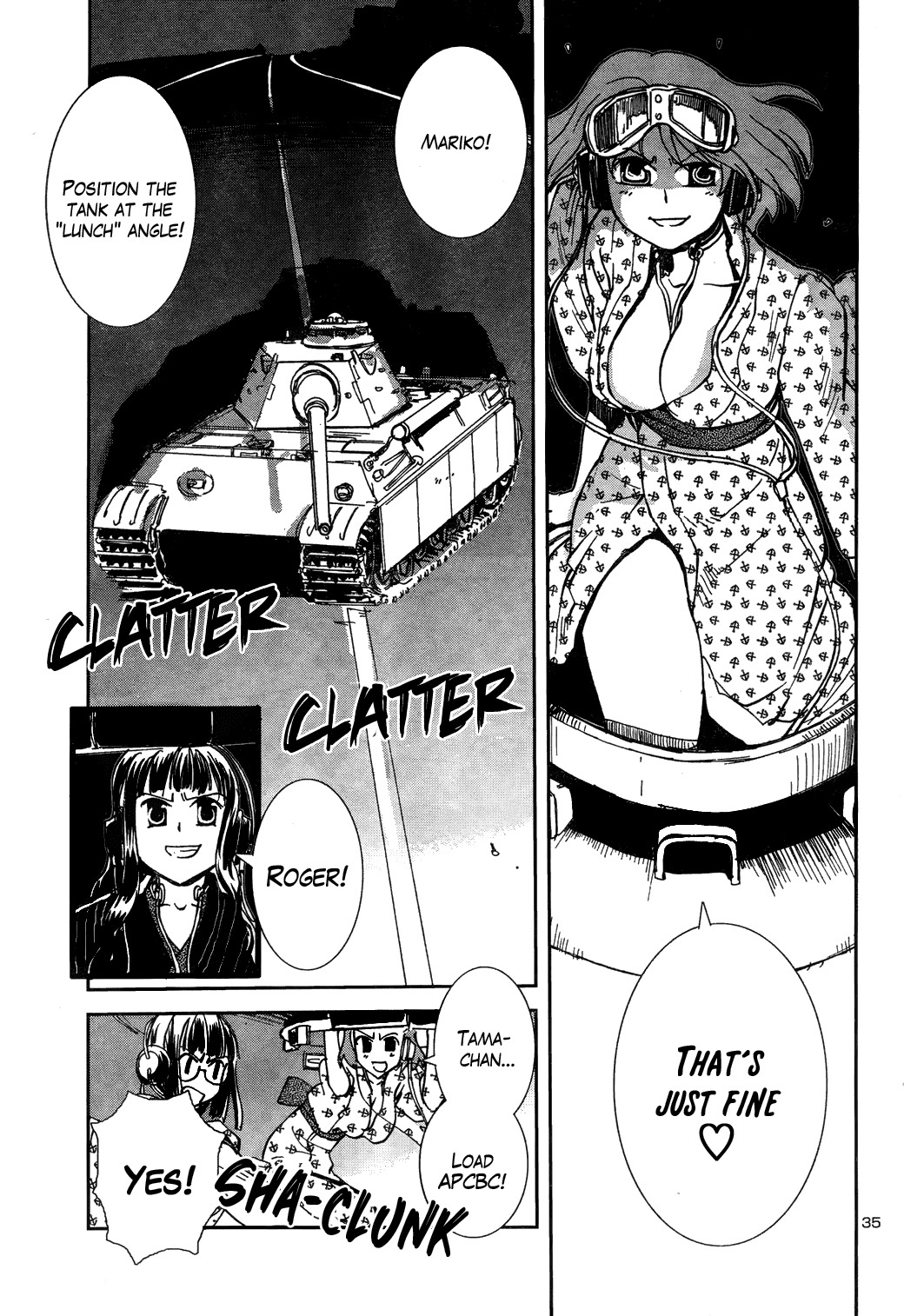 Sailor Fuku to Juusensha chapter 8 page 34