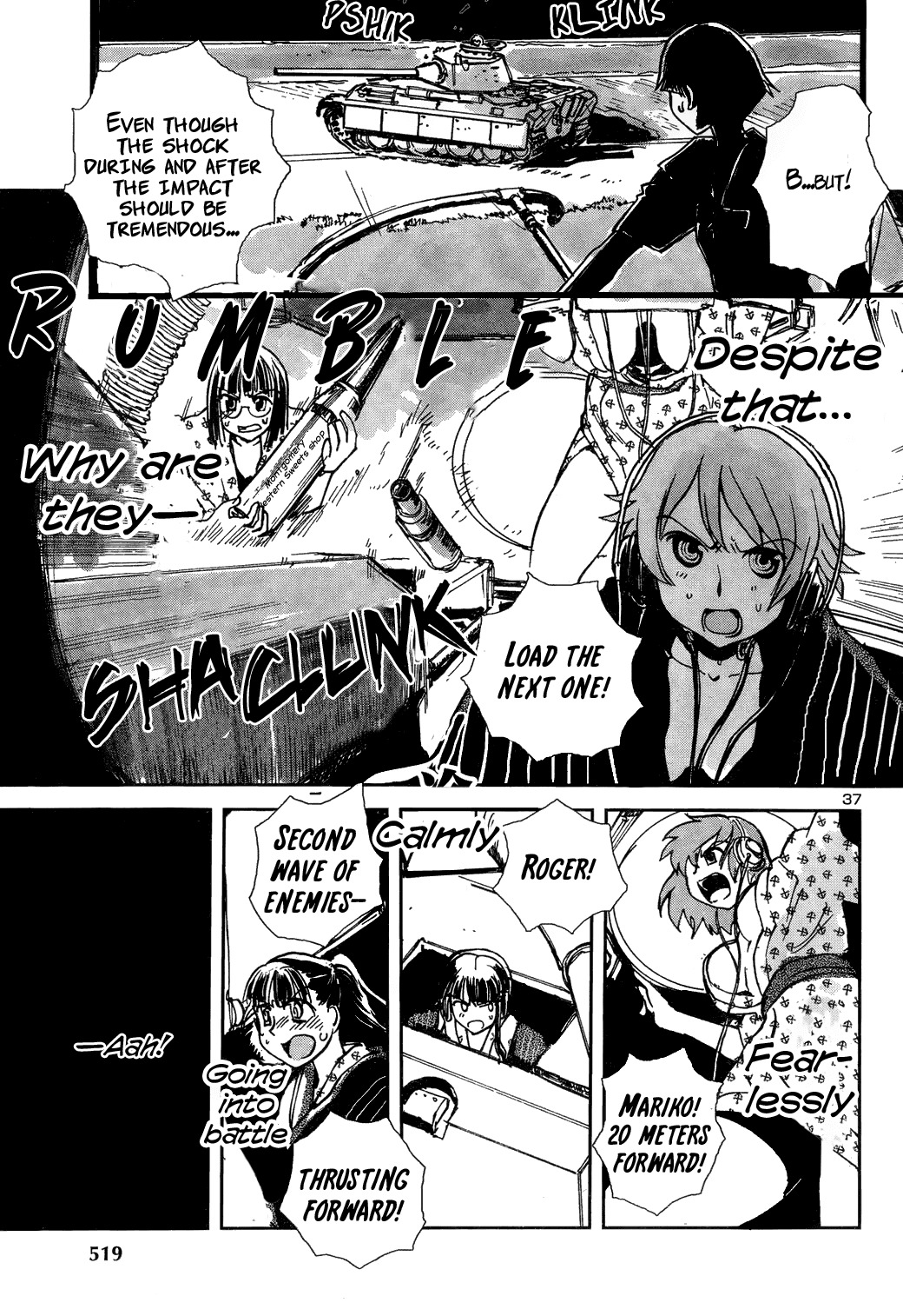 Sailor Fuku to Juusensha chapter 8 page 36