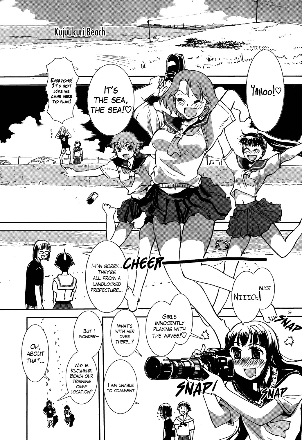 Sailor Fuku to Juusensha chapter 8 page 9