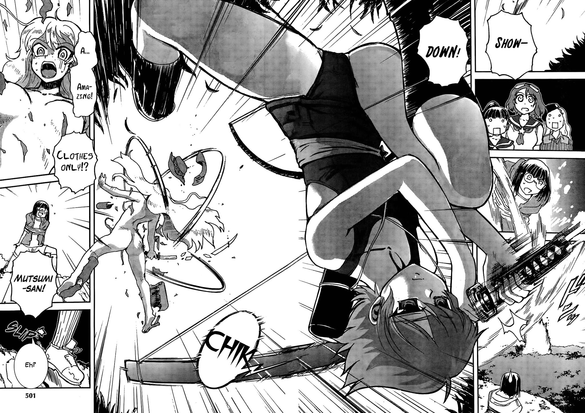 Sailor Fuku to Juusensha chapter 9 page 39