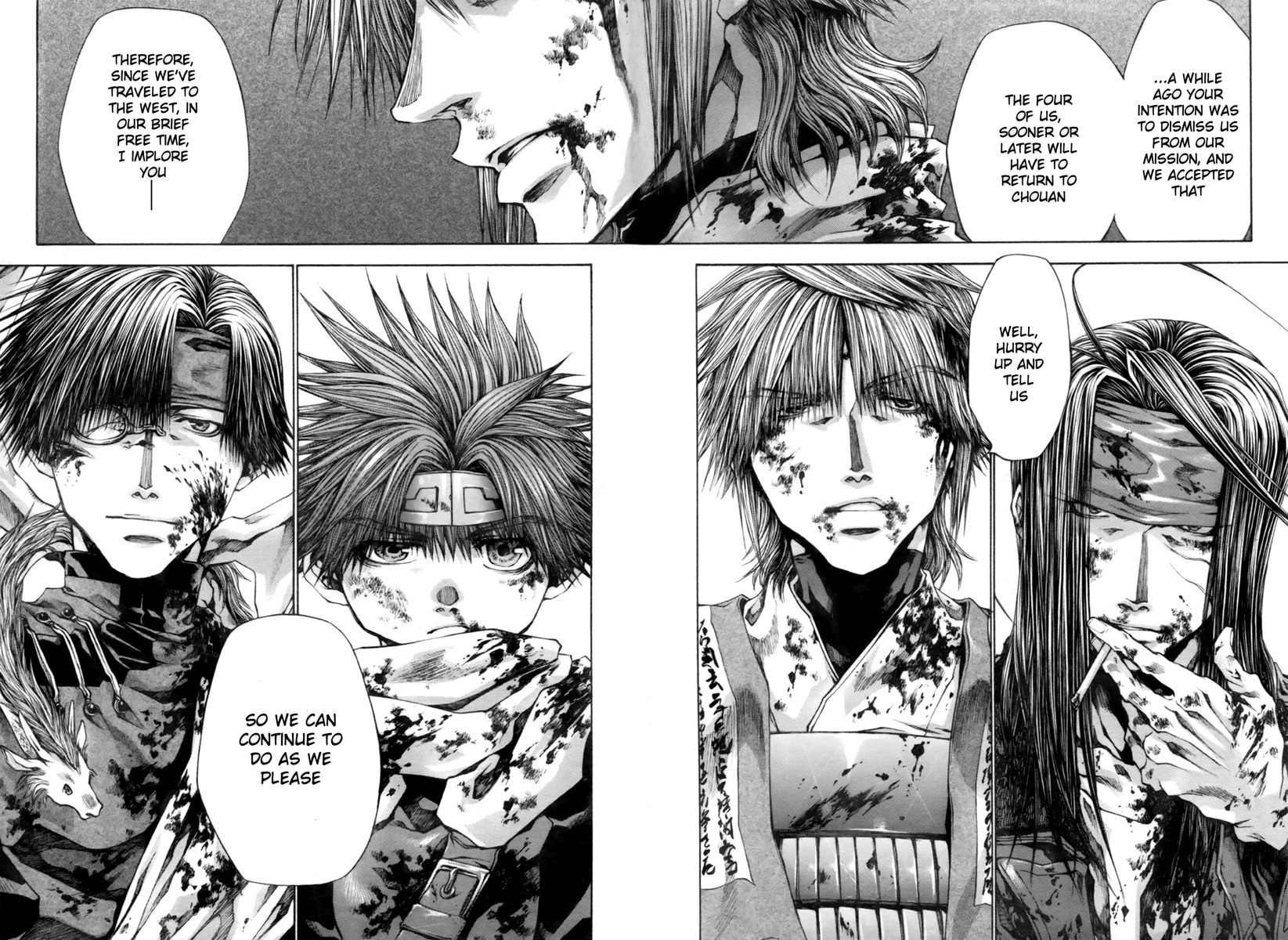 Saiyuki Reload Blast chapter 21.4 page 9
