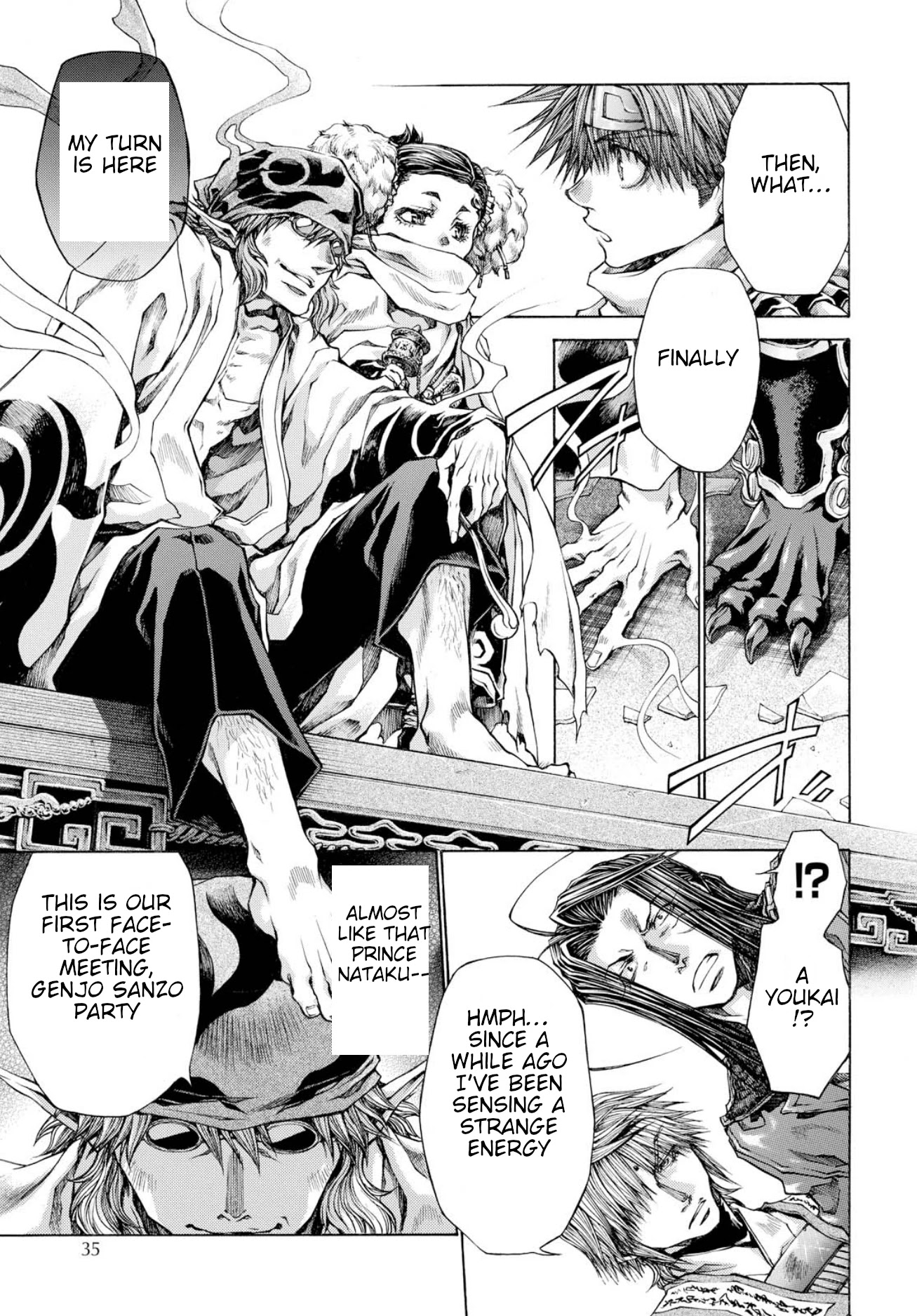 Saiyuki Reload Blast chapter 22 page 24