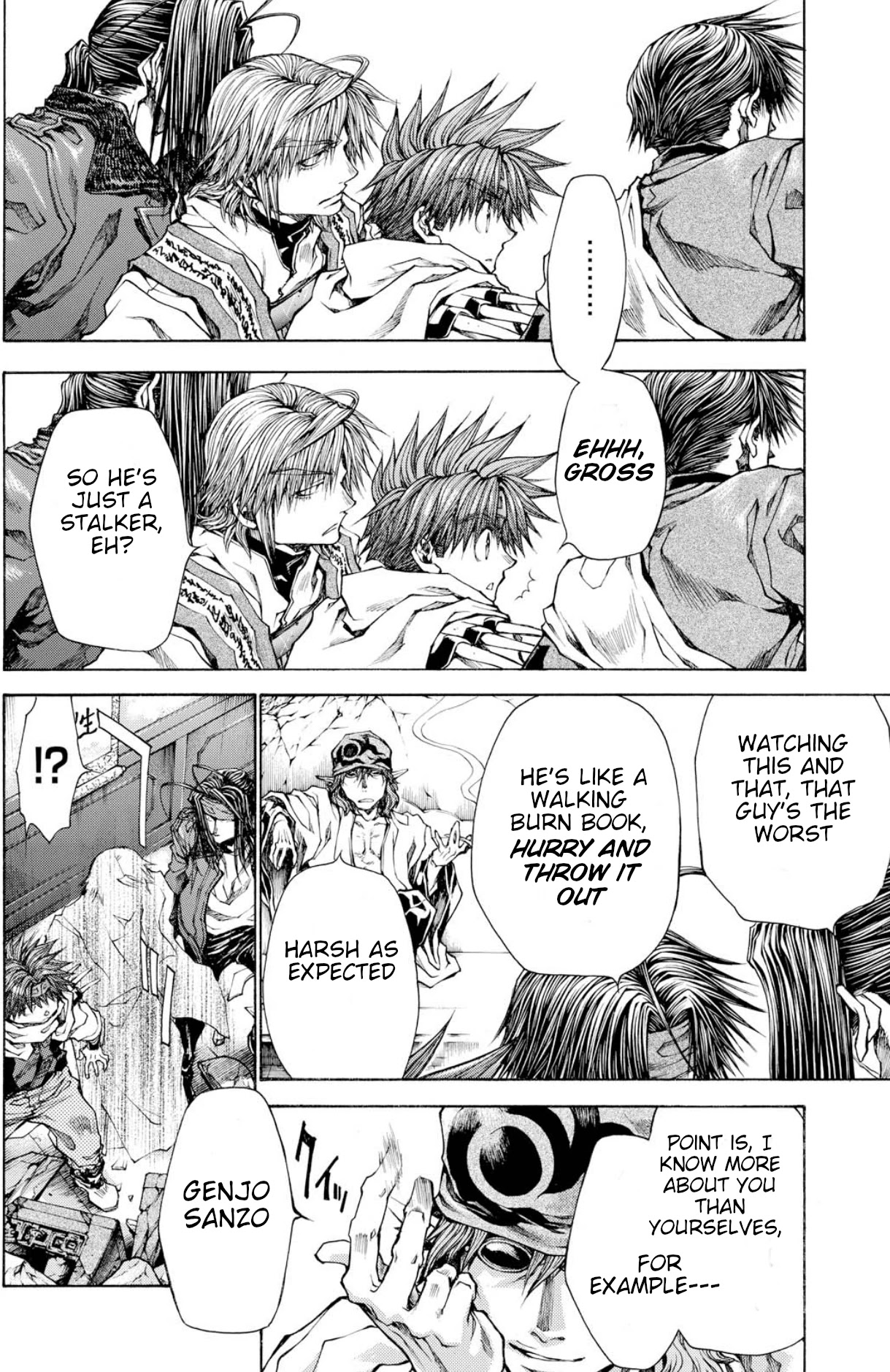 Saiyuki Reload Blast chapter 22 page 38