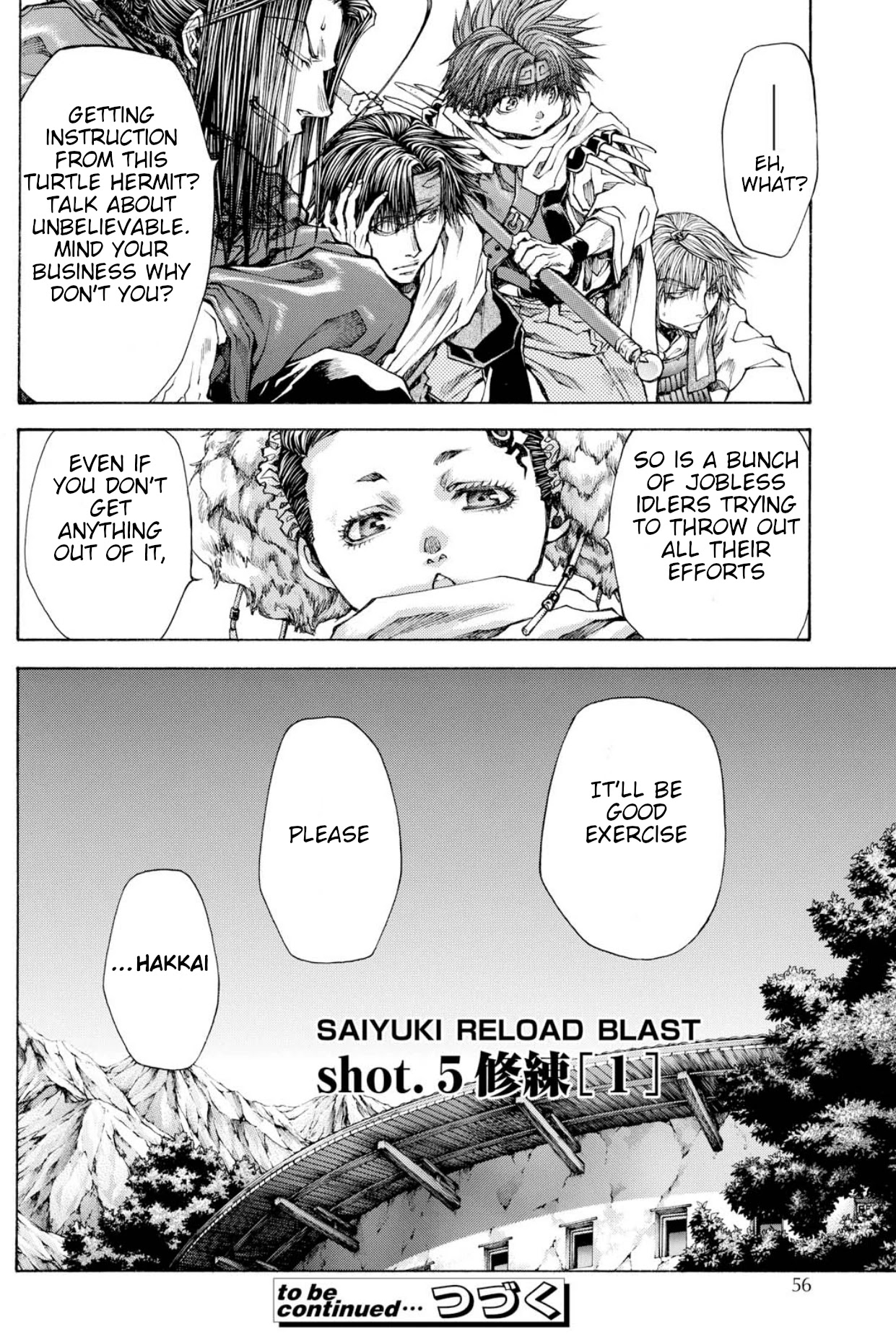 Saiyuki Reload Blast chapter 22 page 44