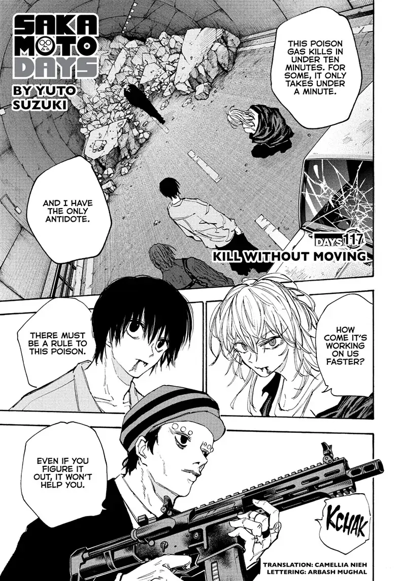 Sakamoto Days chapter 117 page 1