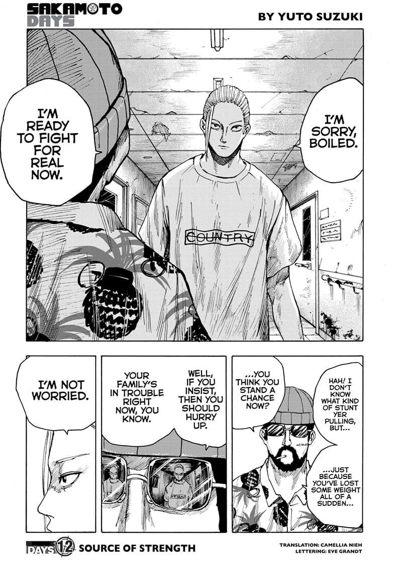 Sakamoto Days chapter 12 page 1