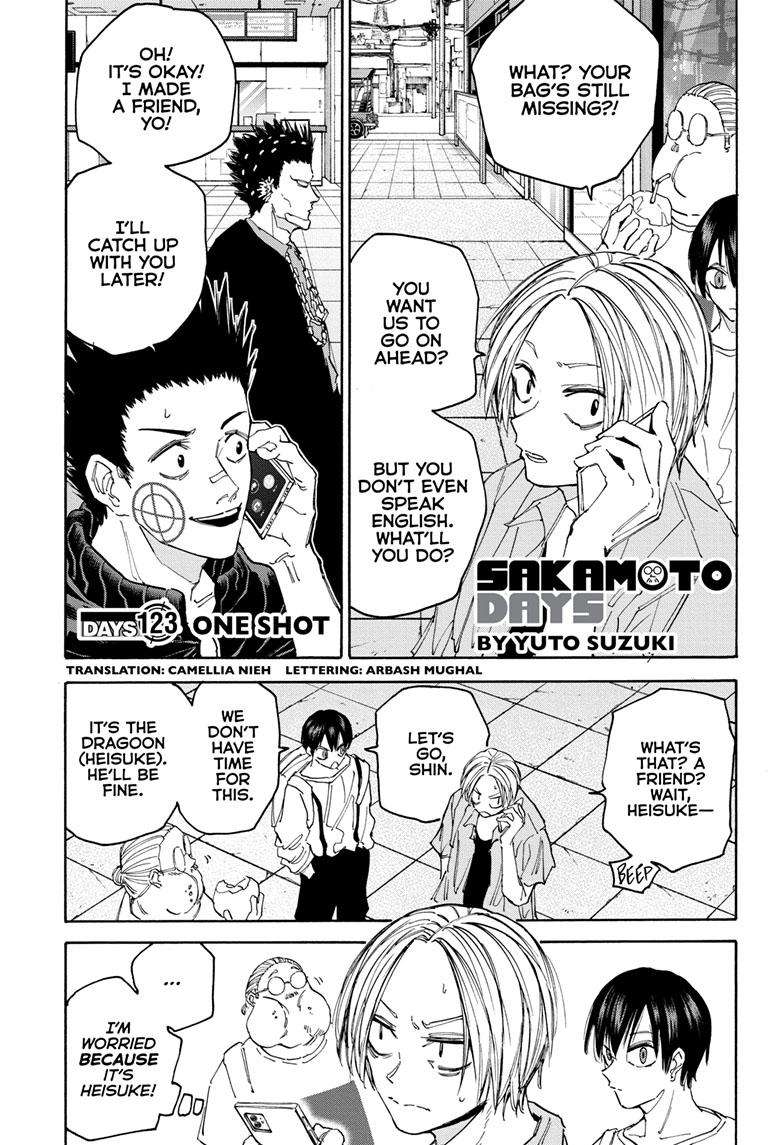 Sakamoto Days chapter 123 page 1
