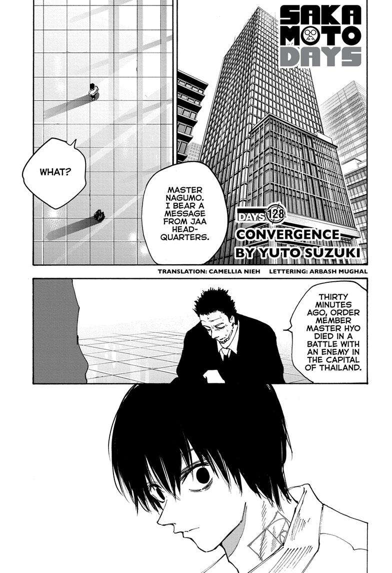 Sakamoto Days chapter 128 page 1