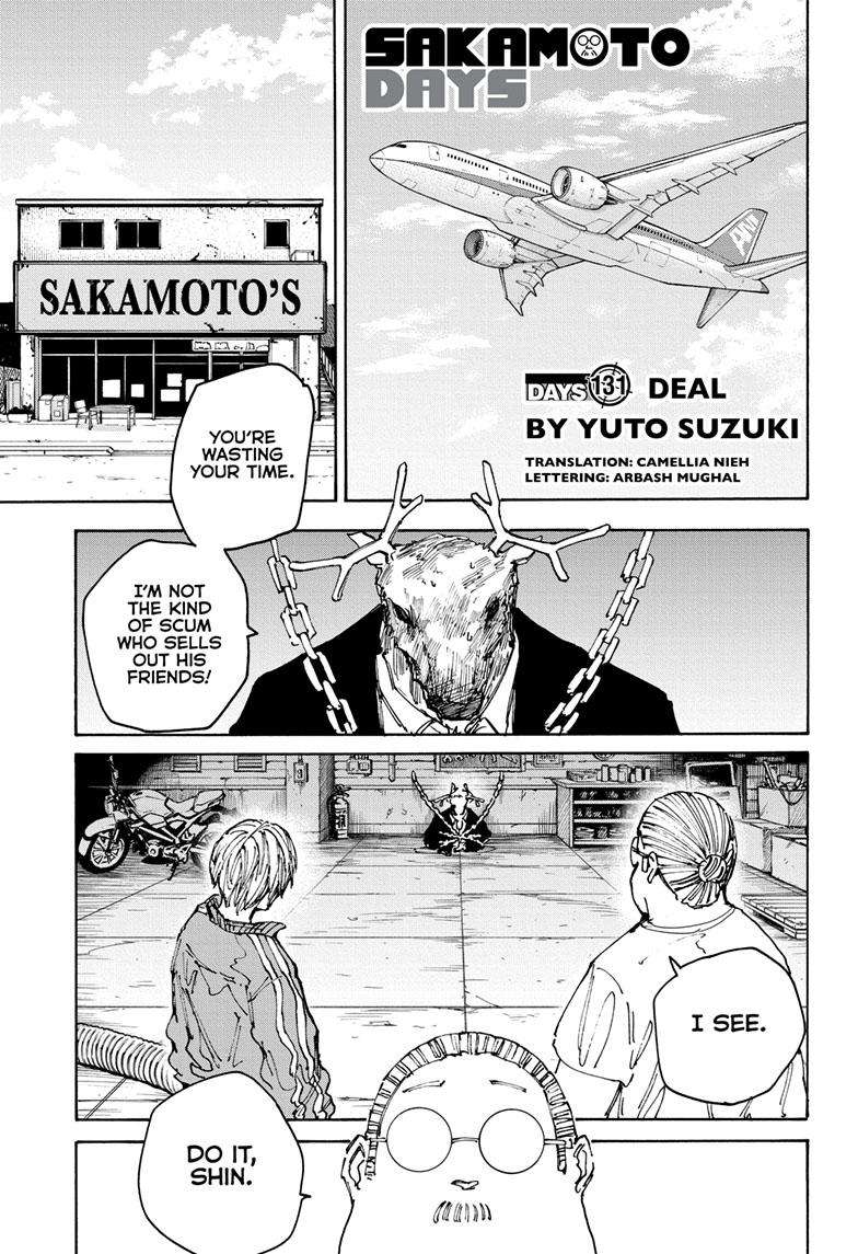 Sakamoto Days chapter 131 page 1